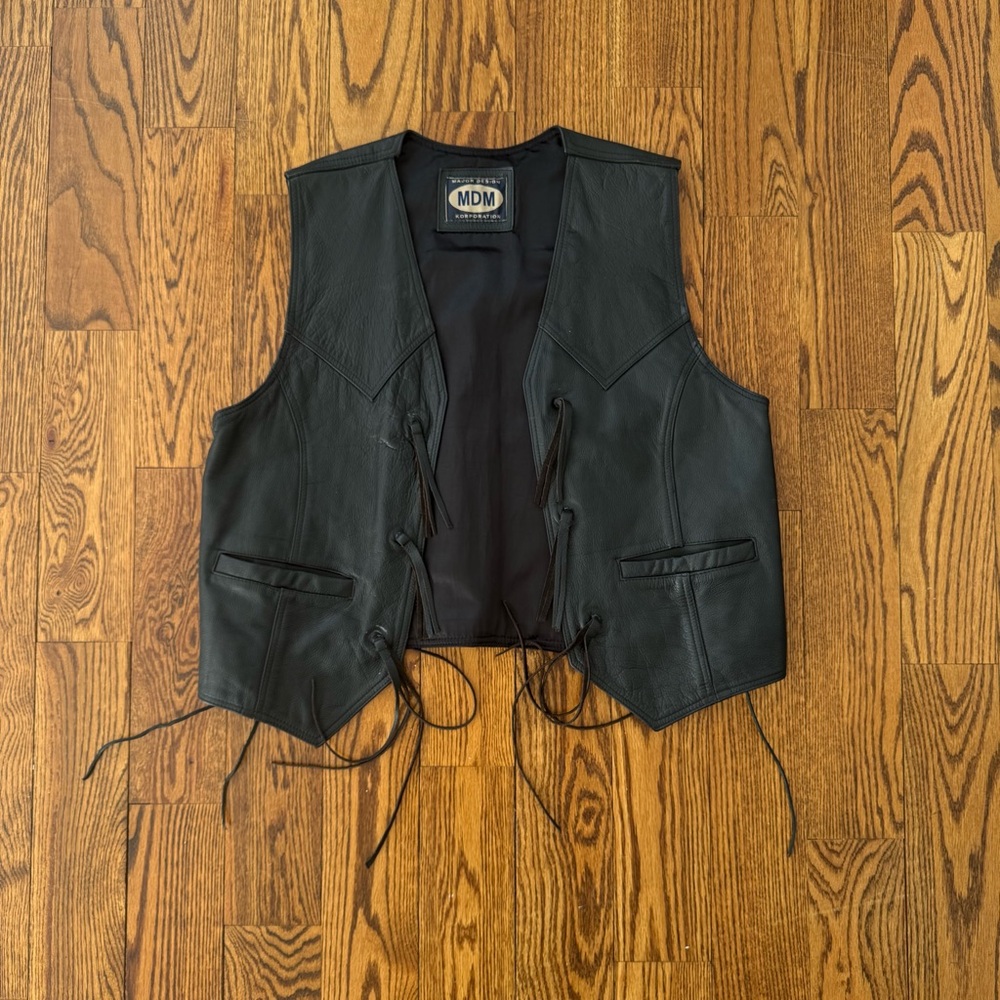 Vintage Leather Vest